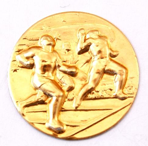 25 mm Centre [ALB13] Athletics (gold)