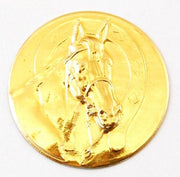25mm Centre [ALB73] riding (gold)