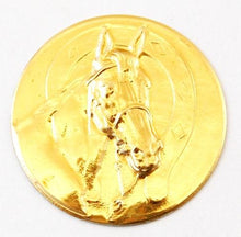 25 mm Keskus [ALB73] ratsutamine (kuldne)