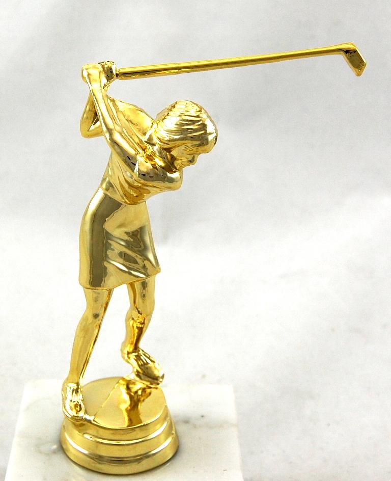 Plastmasas Figūra [BSF8314-GG]  golfs (zelta)