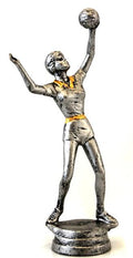 Plastmassist Figuur [BSF8328-ZG] võrkpall naiste. (hall)