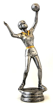 Plastmassist Figuur [BSF8328-ZG] võrkpall naiste. (hall)