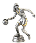 Plastic Figure [BSF8652-ZG] Basketball Female (silver)