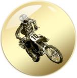 Akrilinis 25 mm centras [CEKO025-75] moto (įvairių spalvų)