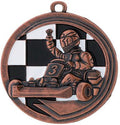 Štampuotas medalis [D39.27] kartingas (bronza)
