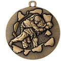 Stamped medal [D50E-GG] Judo (gold)