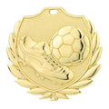Stamped medal [D77B.01] football (gold)
