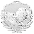 Stamped medal [D77B.02] football (silver)