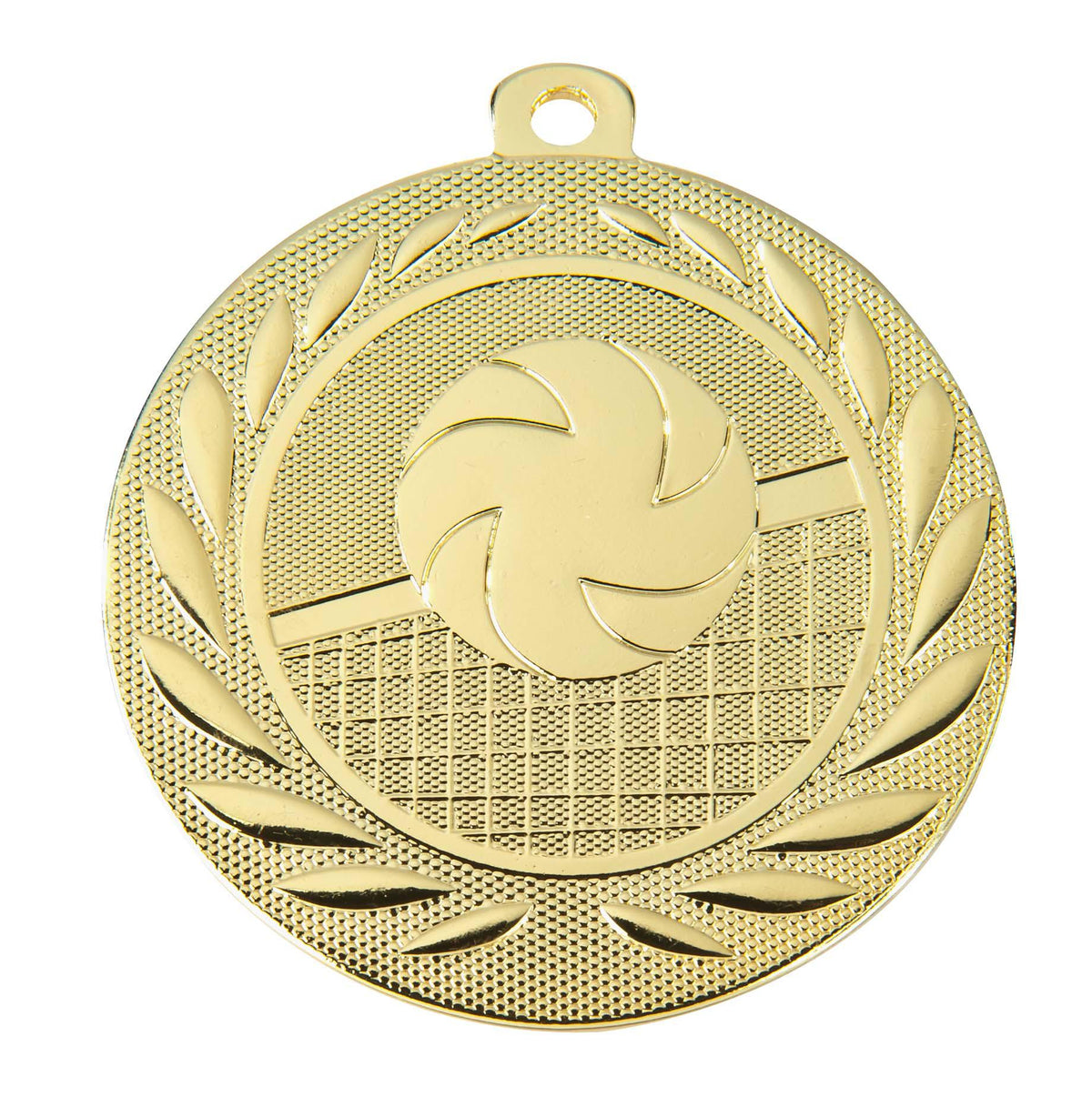 Stamped Medal [DI5000.N.01] volleyball (gold)