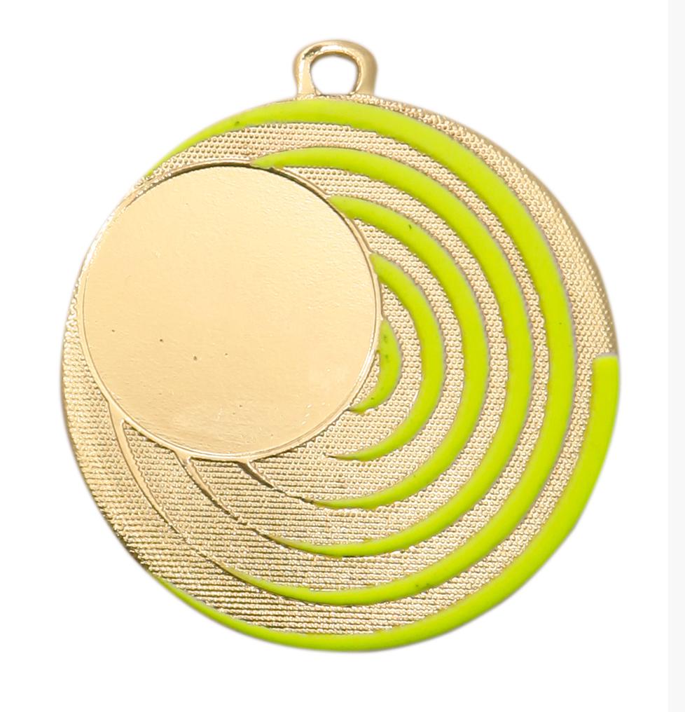 Keskmine Medal [DI5005.01] (kuldne) tumsā spīdoša