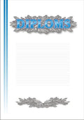 Diploma A4 [DIPL-3-BL]