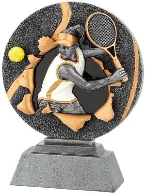 Mastic Figurine [FG1155] tennis women (silver)