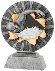 Mastic Figure [FG1165] swimming (silver)