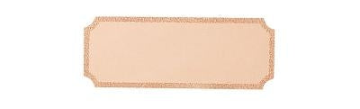 Plaque - Shape 40x15 [G47.26] (bronze)