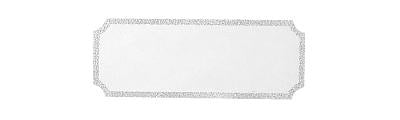 Plate - Form 40x15 [G47.02] (silver)