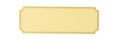 Plaque - Shape 50x18 [G48.01] (gold)