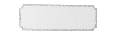 Plate - Shape 50x18 [G48.02] (silver)