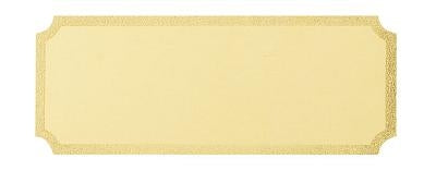 Plate - Shape 62x25 [G49.01] (gold)
