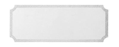 Plate - Shape 62x25 [G49.02] (silver)