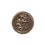 25 mm Centras [LM258] orientavimas (auksas)