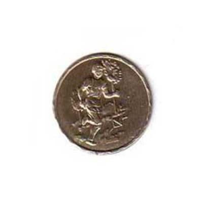 25 mm Centras [LM258] orientavimas (auksas)
