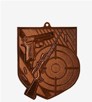 Stamped medal [TR-MD8063-B] shooting (bronze)