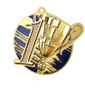 Shaped medal [MDM01-M44-A] 1st place (gold)