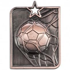 Stamped Medal [TR-MM15007B] football (bronze)