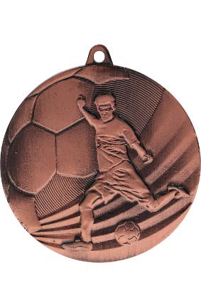 Štancēta Medaļa [TR-MMC5055-B] futbols (bronza)