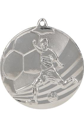 Štancēta Medaļa [TR-MMC5055-S] futbols (sudraba)