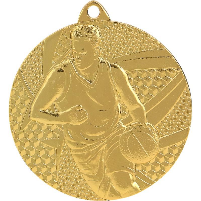 Štancēta Medaļa [TR-MMC6850-G] basketbols (zelta)
