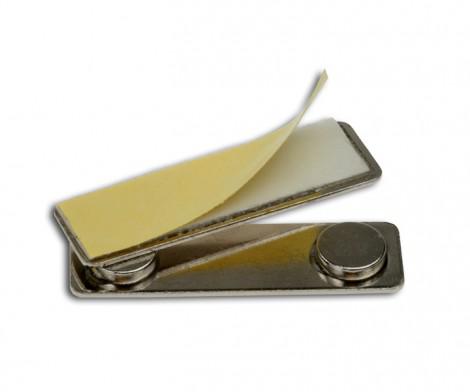 Nozīmes detaļa - Stiprinājums - Magnēts metāla [MO1] 45x13mm