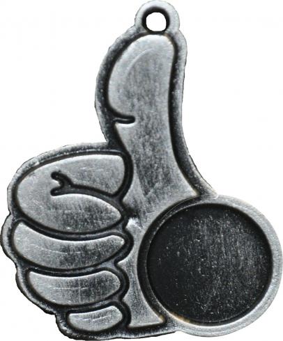 Challenge Coin - Thumb [MTL191-GG] (antique gold)