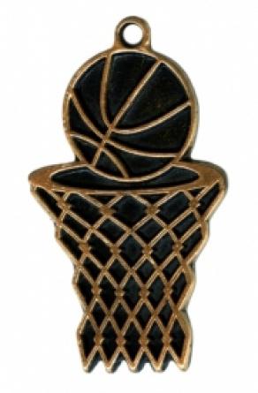 Formas medaļa [TH-MTL812-G] (antīka zelta) basketbols