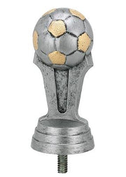 Plastikinė figūra [P181-GS/GG] futbolas (pilka)
