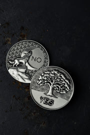 YES-NO coin in capsule [YES-NO.02] (antique nickel)