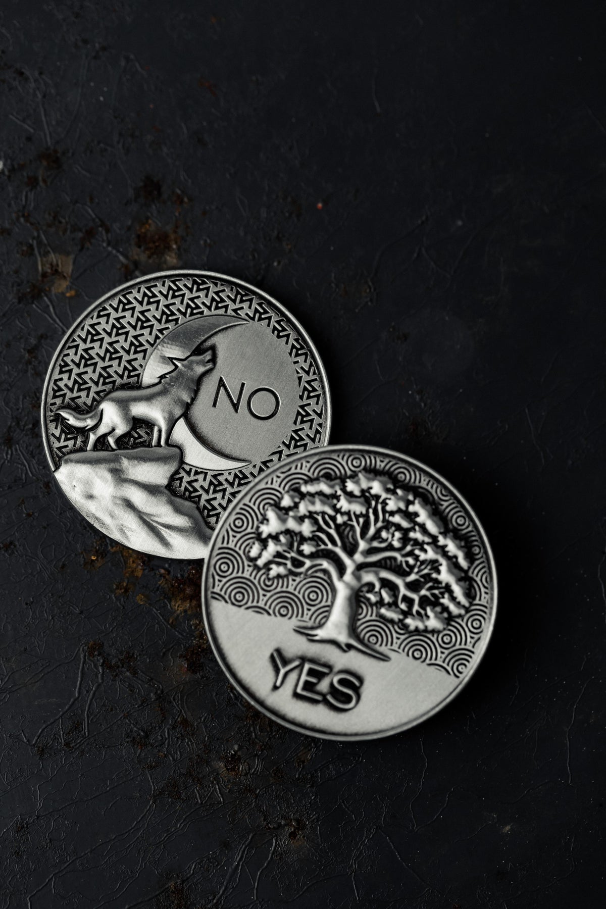 YES-NO coin in capsule [YES-NO.02] (antique nickel)