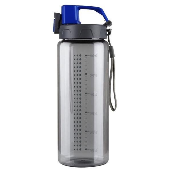Ūdens pudele Feelsogood 600ml [R08312.04] (zila/pelēka)
