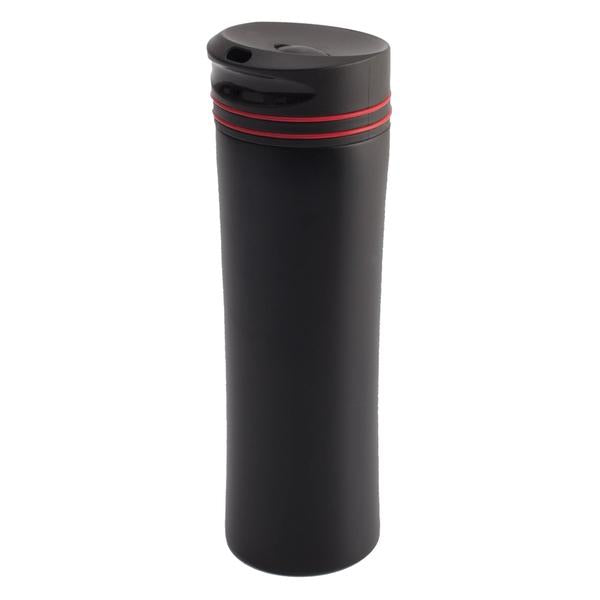 Lahti insulated thermal mug 450 ml [R08337.08] (black/red)