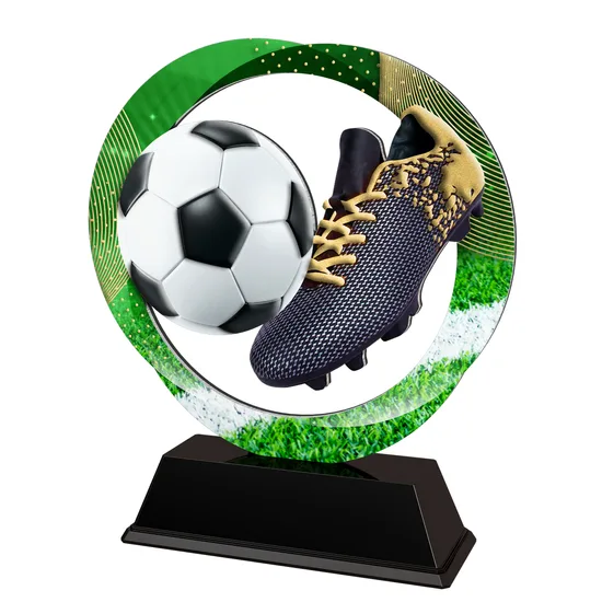 Metāla Figūra [SAM02-M01-B] futbols