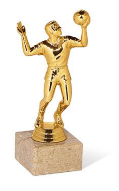Plastmassist Figuur [SP65-A] võrkpall (kuldne)