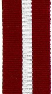 Kitsas Lint [V8-Latviaflag] (LV lipp) 10 mm