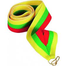 Broad Ribbon LT [V2-Y/GN/R] (yellow/green/red) 22 mm