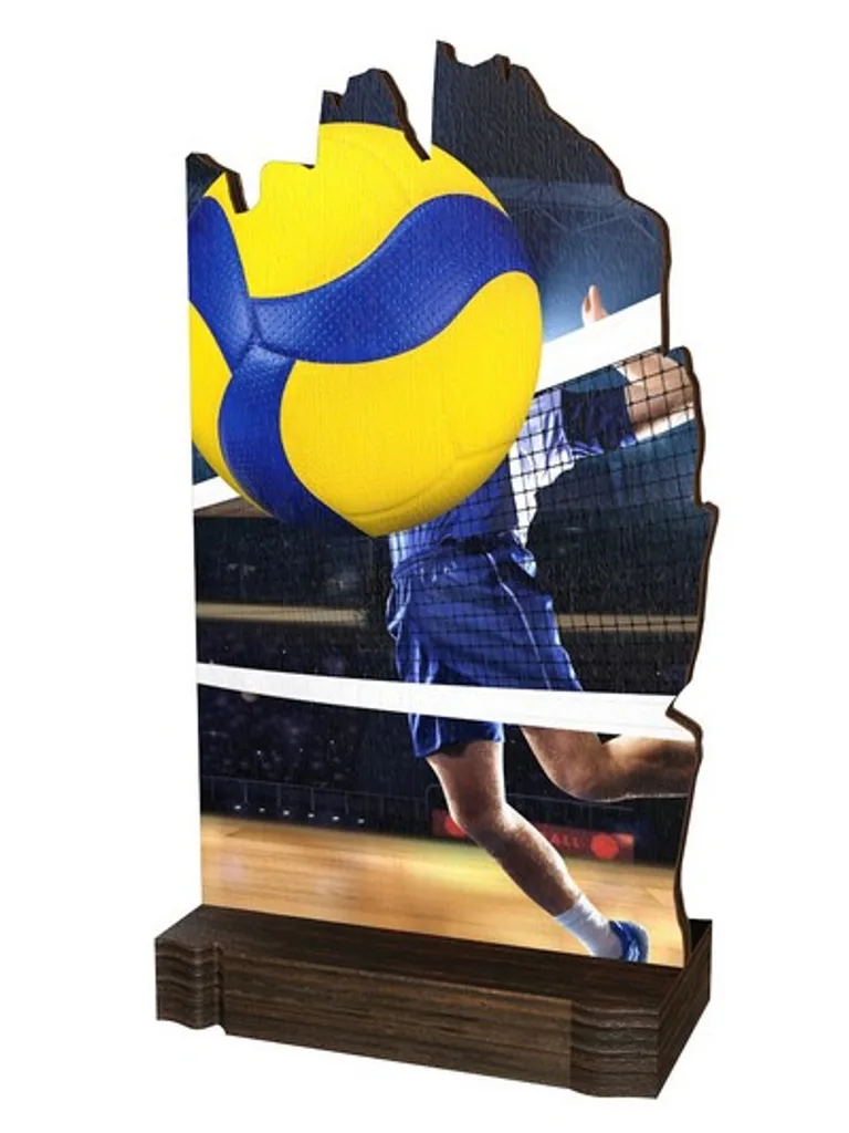 Figūra koka [WPLA002M015-B] volejbols