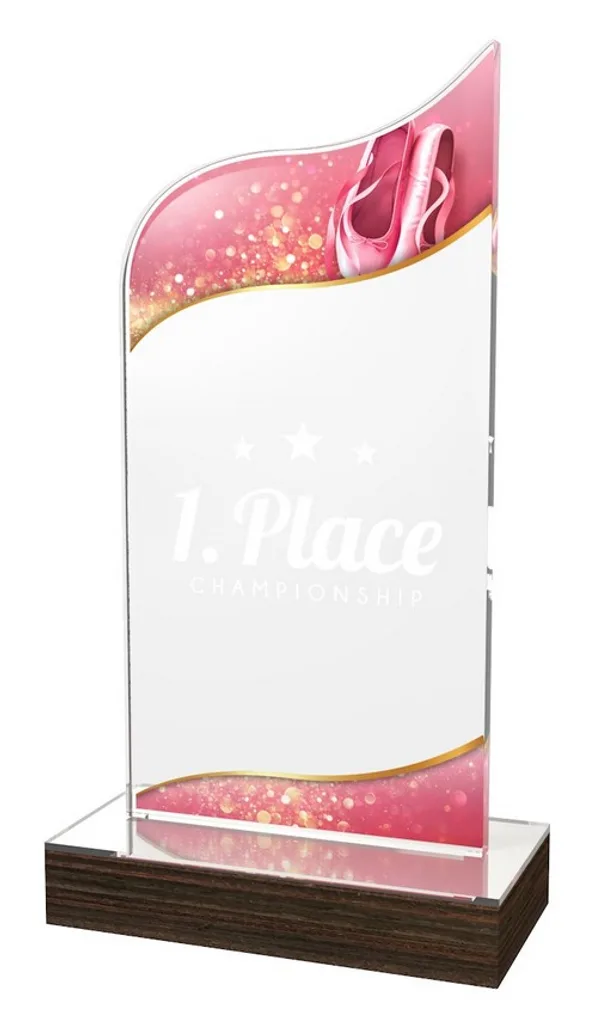 Acrylic Figure [WPLA617-C] ballet (pink)