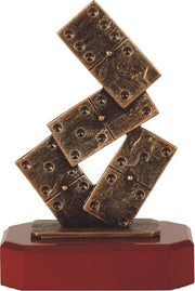 Ekskluzīva Figūra [BEL185A]  domino (antīka sudraba)