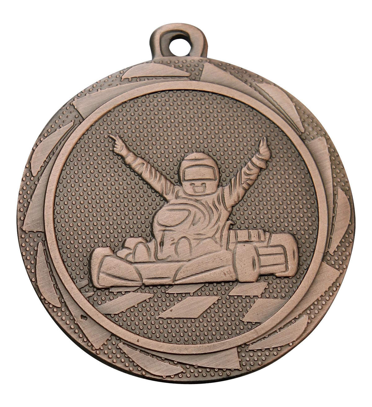 Stamped Medal [BS.ME107.27] karting (bronze)