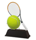 Akrüülist Figuur [FA211-M06-C] tennis (kollane)