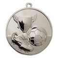 Štancēta Medaļa [ME.047.02.C] futbols (sudraba)