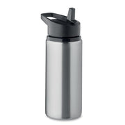 Water bottle with straw 500 ml Spot [MO2500-16] (silver)